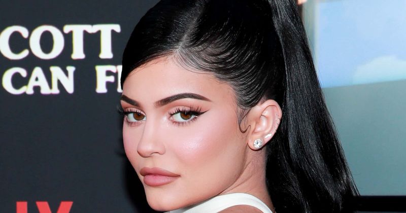 Kylie Jenner kisses best friend Stassie as they re-enact Madonna and Britney Spears' iconic kiss at the 2003 VMAs