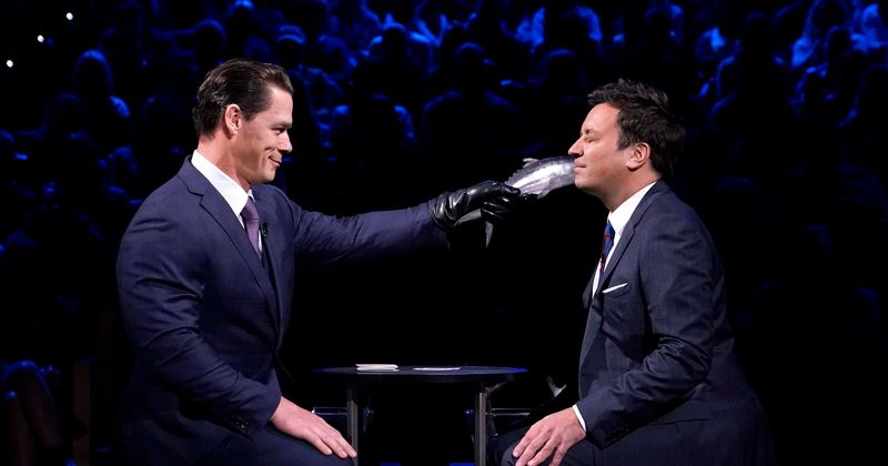 'The Tonight Show Starring Jimmy Fallon': John Cena praises Jimmy for his professionalism and fans are loving it
