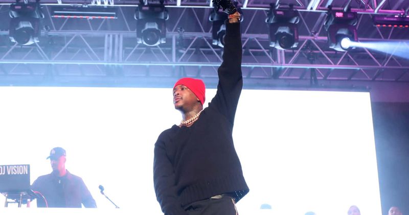 Rapper YG throws Trump supporter out of San Antonio concert after he refuses to sing along to 'F**k Trump' song