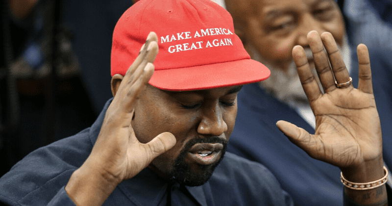 Kanye West claims Democrats have 'brainwashed' black Americans and forced them to 'abort their children' in new interview