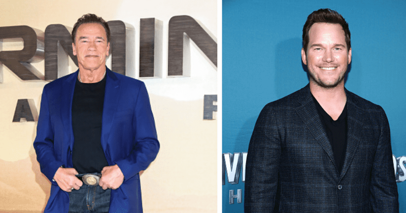 'Jimmy Kimmel Live': Arnold Schwarzenegger admits he gets competitive with 'very strong' son-in-law Chris Pratt