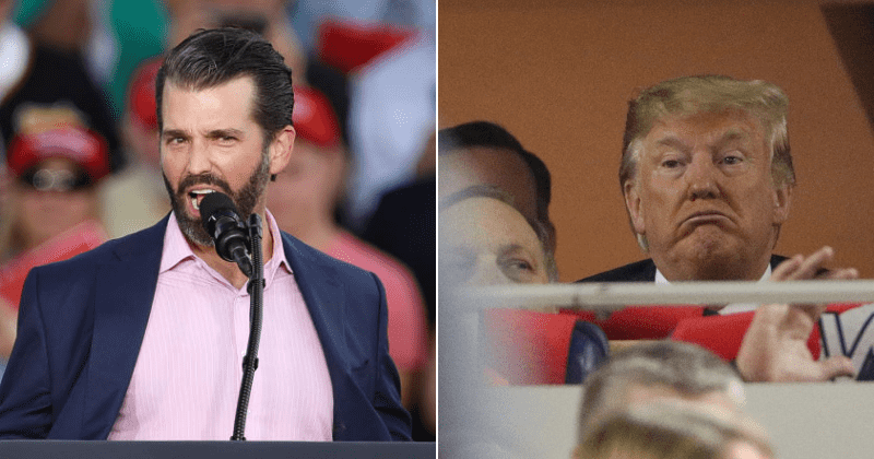 Trump Jr. defends dad, says doing right 'pisses them' after prez booed at World Series game