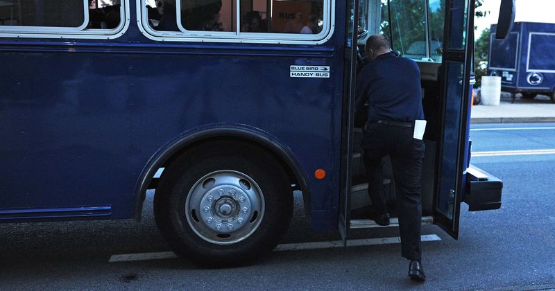 Pennsylvania mom places infant son on farebox of bus, asks driver to call police and walks away in tears as 'she can't take care'