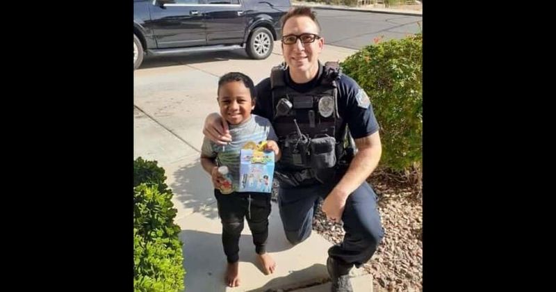 Arizona boy dials 911 to order McDonald's Happy Meal, cops deliver food at doorstep: 'World needs more simple acts of kindness'