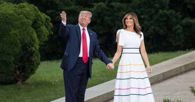 Trump and Melania leave New York: First Couple become Florida residents after prez thinks 'few have been treated worse'
