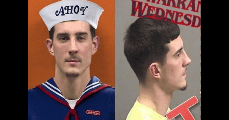 Illinois fugitive who demanded 'sailor costume' on wanted poster surrenders after police share photoshopped image