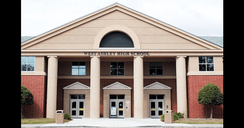 South Carolina students spark outrage by placing prank 'whites only' and 'coloreds only' signs above water fountains