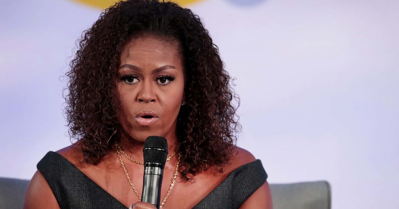 Michelle Obama claims 'so many people' around the world feel like Barack Obama 'is their president'