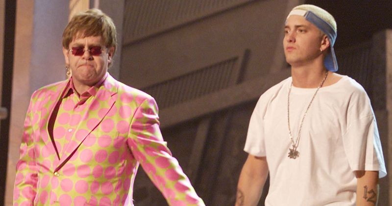 Elton John got Eminem off drugs after rapper nearly died from consuming equivalent of 'four bags of heroin' a day
