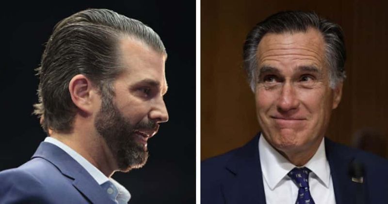 Donald Trump Jr jokes Mitt Romney is 'my favorite Democrat,' says won't rule out running for office