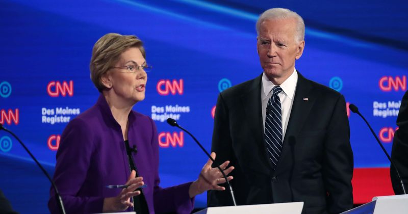 Joe Biden accuses Elizabeth Warren of being an elitist with a 'my way or the highway' approach to politics