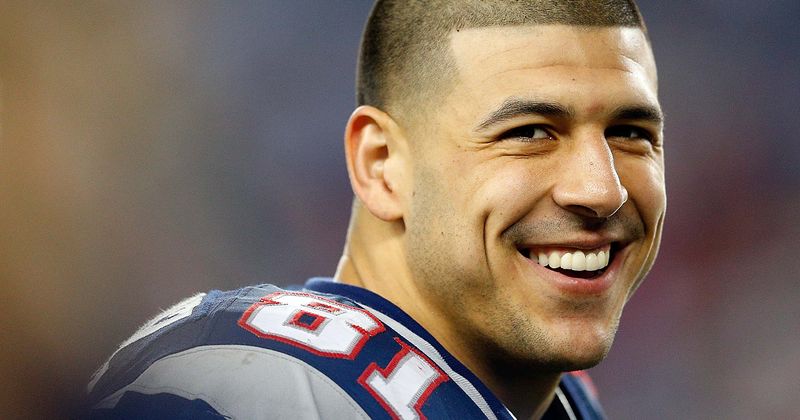 Aaron Hernandez's prison lover claims late NFL star bragged about killing four people before his suicide
