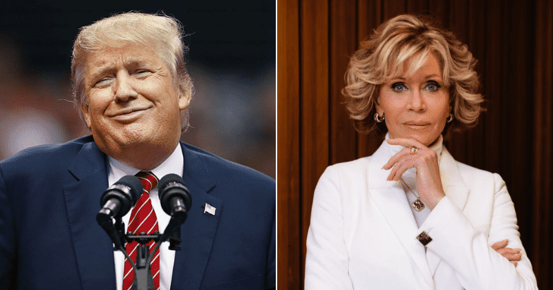 Donald Trump responds to Jane Fonda's arrests after she calls him an 'oil president': 'She’s always got the handcuffs on'