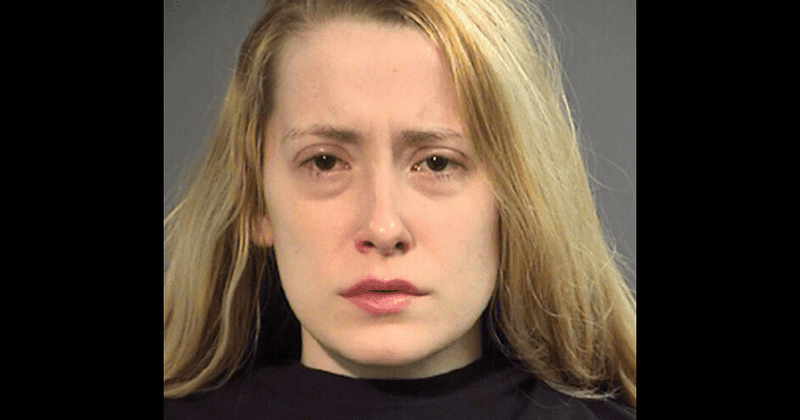 Actress in horror flick charged with shooting her uncle dead day after wrapping up film with scene similar to the real-life killing