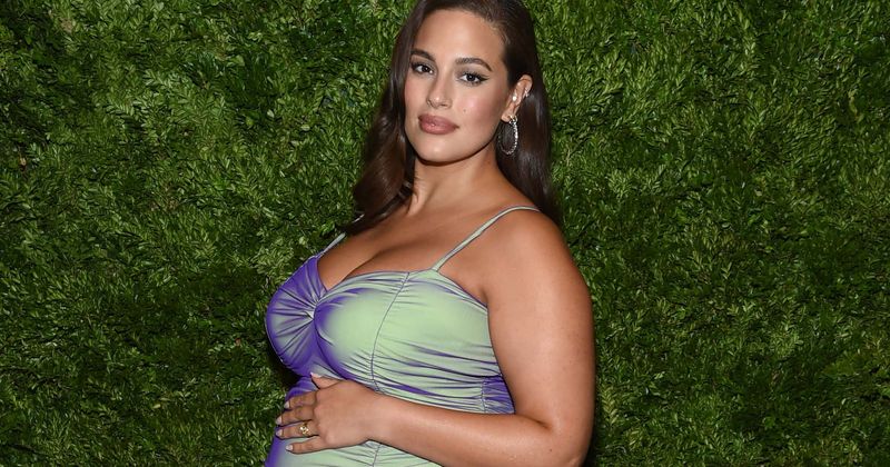 Ashley Graham's wild baby shower with Justin Ervin involved twerking, tattoos, manicures, and piercings