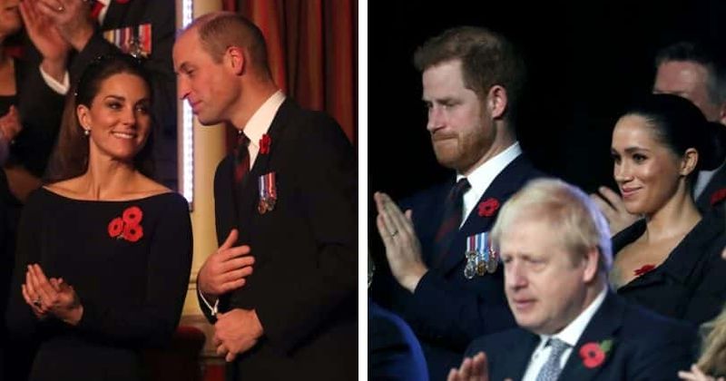Prince Harry and Meghan Markle attend first event together with Prince William and Kate since rumors of rift