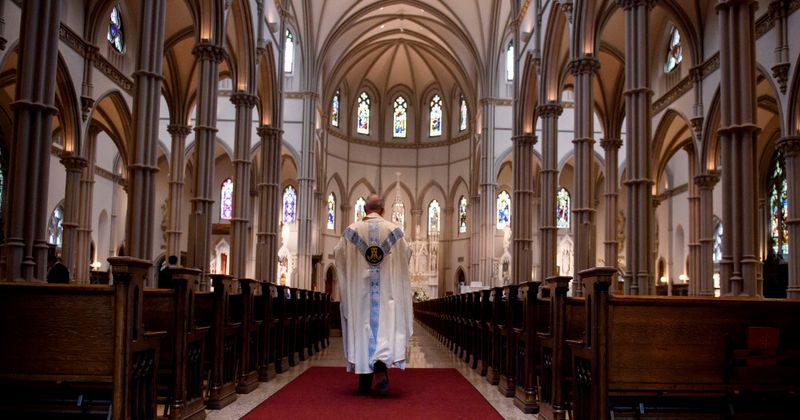 Girl,11, uses phone to record herself being sexually abused by priest after parishoners refused to believe her
