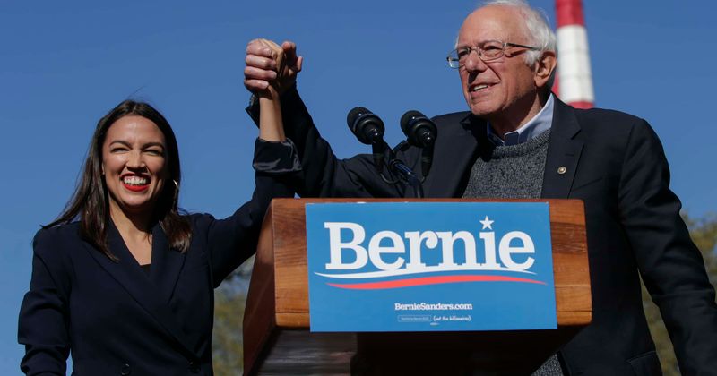 Bernie Sanders says Ocasio-Cortez 'will play a very, very important role' in the White House if he's elected president in 2020