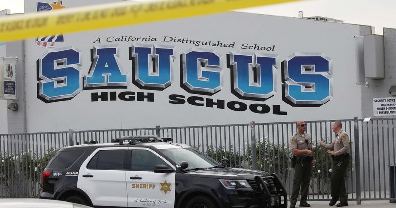 Santa Clarita Saugus High School shooting: 2 teens dead, suspect who turned 16 today 'in grave condition'