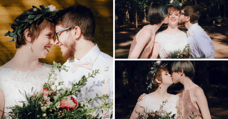 Polyamorous woman and husband both fell in love with their bridesmaid and are in a relationship with her