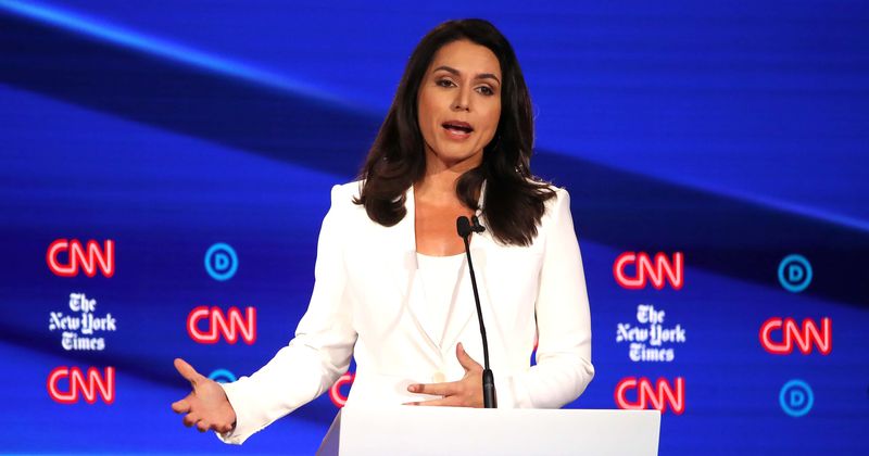 Democratic debate: Tulsi Gabbard takes a dig at Hillary Clinton for 'rot' in Democratic Party as Trump camp sees it as good ammo
