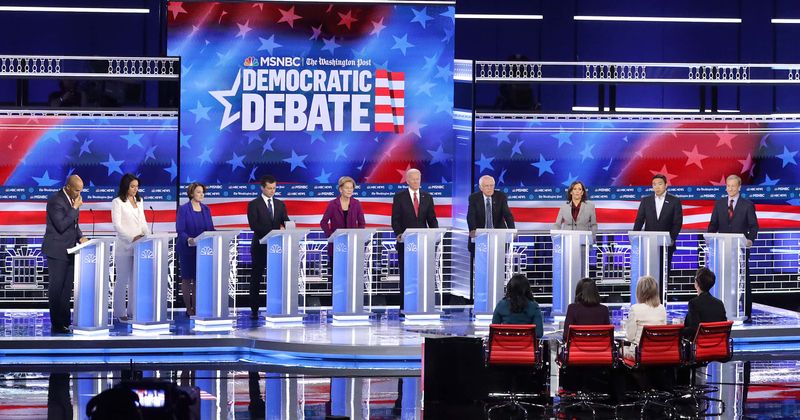 From overt Trump-bashing to little talk on health, here are the five key takeaways from the Democratic debate in Atlanta