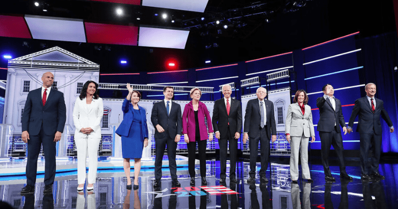 From overt Trump-bashing to little talk on health, here are the five key takeaways from the Democratic debate in Atlanta