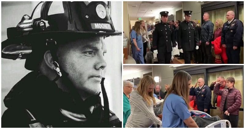 Colorado firefighter who succumbed to brain tumor given emotional farewell on his way to donate organs
