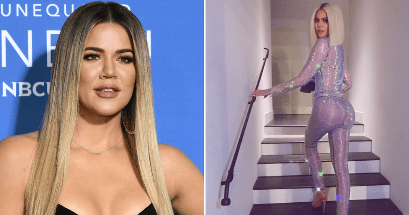 Khloe Kardashian under fire for over-editing recent pics in sheer bodysuit: 'Your thighs don't match'