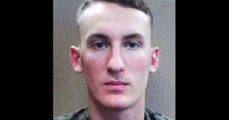 Marine deserter who killed stepfather 'after discovering he wasn't his real dad' arrested after three weeks on the run