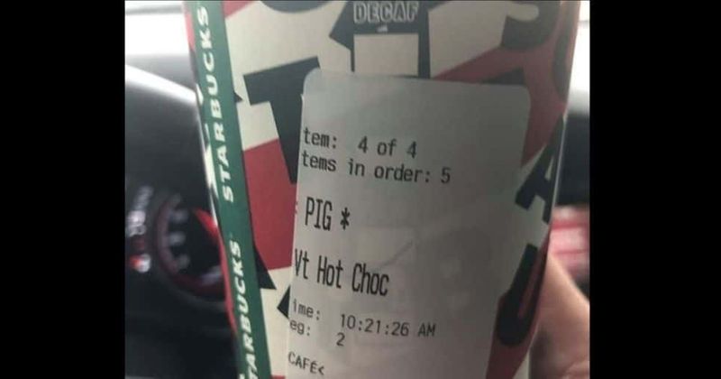 Starbucks fires employee who gave Oklahoma police officer a coffee cup labeled 'pig' on Thanksgiving day