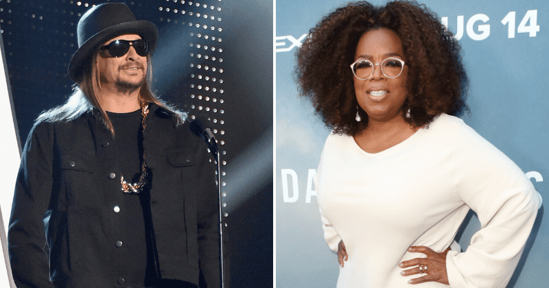 Kid Rock claims Oprah Winfrey wanted him to explain why he 'loved her' if he wanted to appear on her talk show years ago
