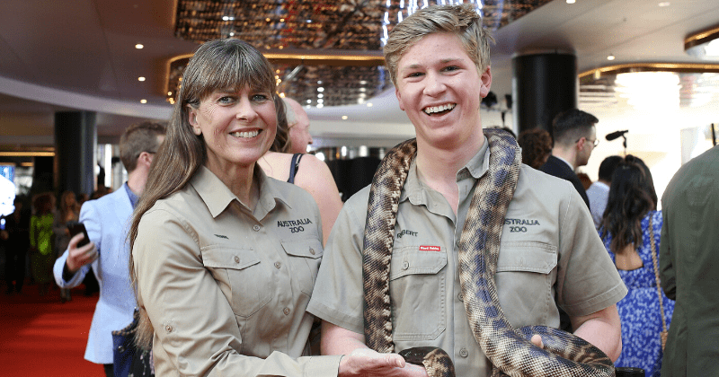 Steve Irwin's widow Terri shares his never-seen-before photo to mark son Robert's 16th birthday
