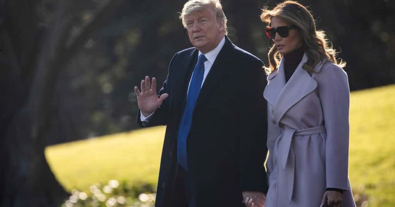 Melania and Donald Trump sleep in separate bedrooms on different floors of the White House, claims new book