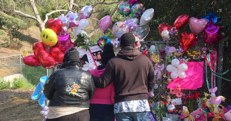 Two arrested after 9-year-old girl's body found in duffel bag on horse riding trail was identified