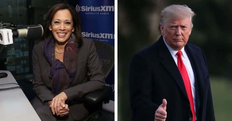 Kamala Harris had the best response to Trump's sarcastic tweet saying he will miss her: 'I’ll see you at your trial'