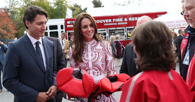 Kate Middleton and Trudeau reunite at Nato reception three years after they struck up a friendship in Canada