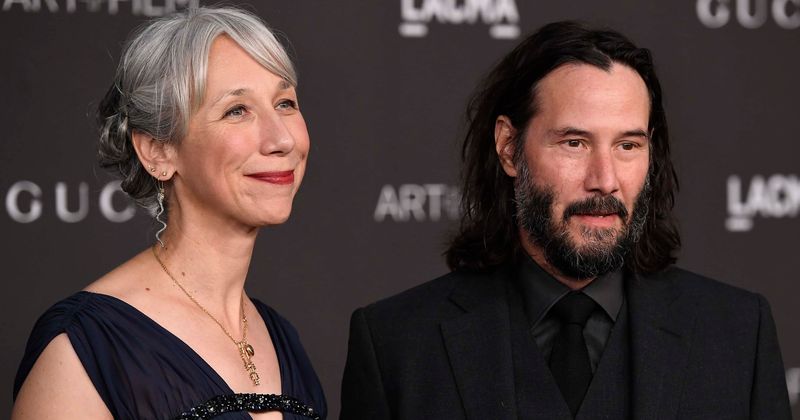 Keanu Reeves' girlfriend Alexandra Grant, 46, explains why she won't dye her gray hair and it makes us like her even more
