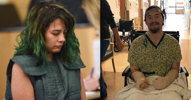 Woman who slashed boyfriend with samurai sword 26 times over cheating suspicion jailed for 19 years