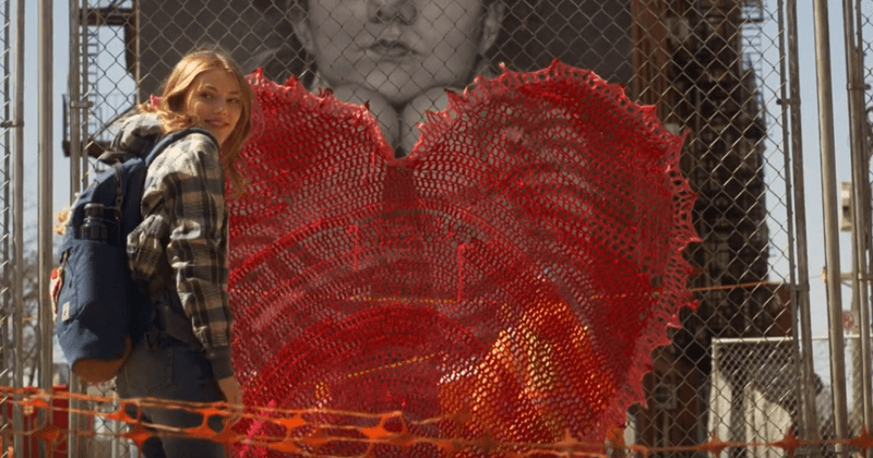 'The Village': Crochet heart central to NBC's upcoming drama is spreading love in New York City