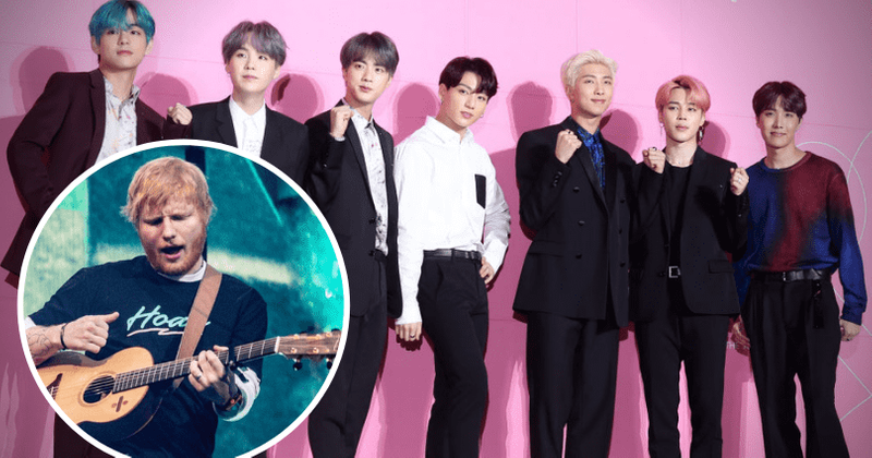 BTS reveal Ed Sheeran collaboration 'Make It Right' began over a text message: 'We still can't believe it'