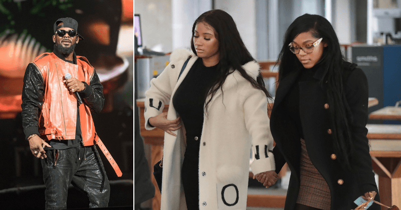 Police rush to R. Kelly's apartment after anonymous caller claimed his girlfriends had carried out a 'suicide pact'