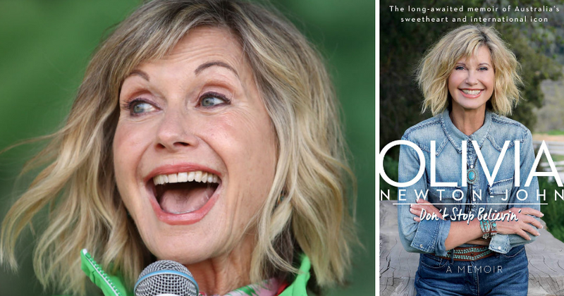 Olivia Newton-John reveals in memoir that she dated a 'Hollywood bad-boy legend' but wouldn't say his name