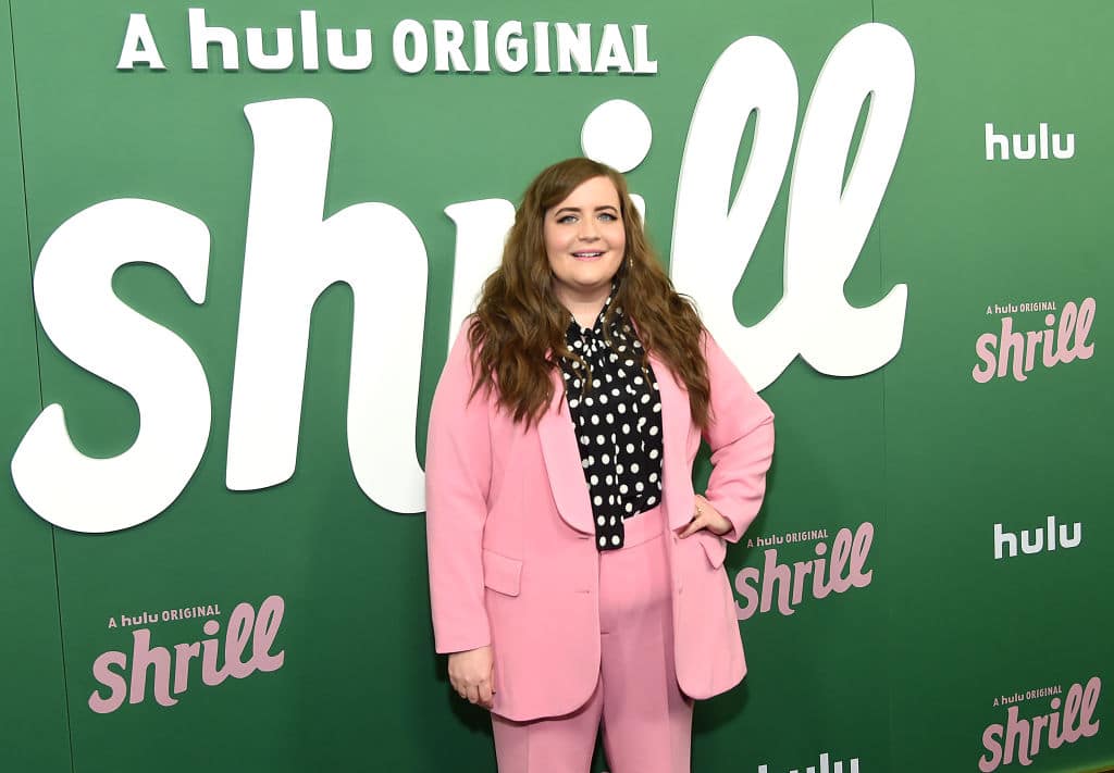 Aidy Bryant attends Hulu's 'Shrill' New York Premiere at Walter Reade Theater on March 13, 2019, in New York City. (Photo by Jamie McCarthy/Getty Images)