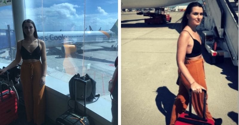 Thomas Cook staff threaten to kick woman, 21, off a flight because her crop top was 'causing offense' to other passengers