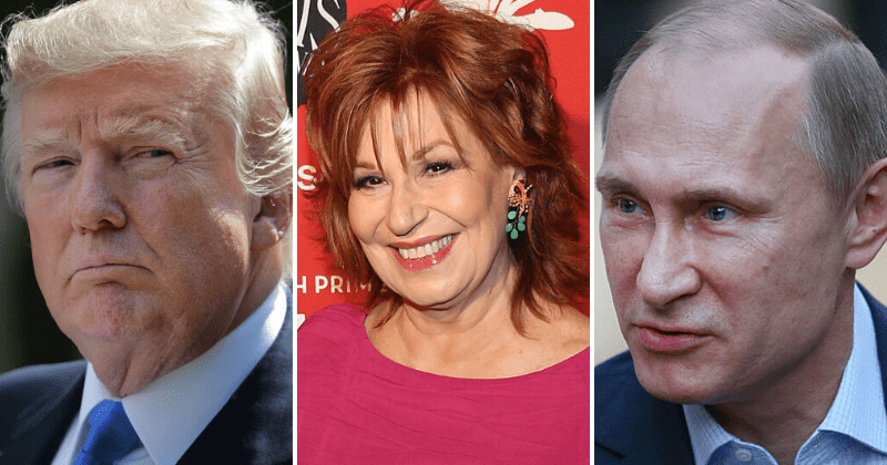 Joy Behar jokes that while Clinton was sleeping with Monica Lewinsky, Trump is sleeping with Putin: 'It’s a little different'