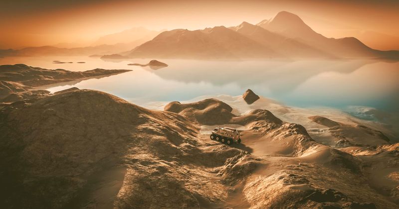 NASA maps ice on Mars just an inch below the planet's surface, narrowing down search for future landing sites