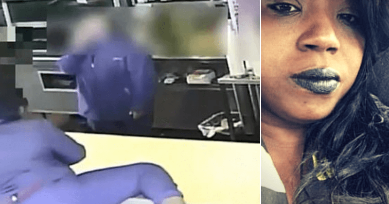 Michigan woman filmed going on a violent rampage at local Burger King because her burger had tomatoes in it