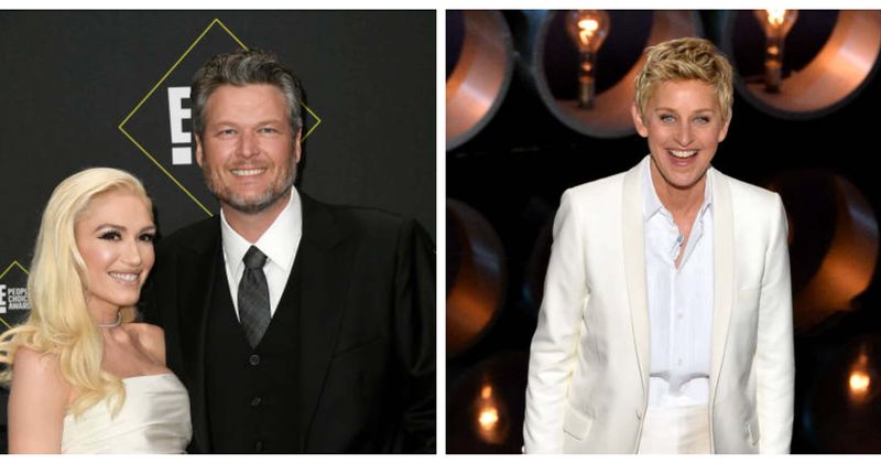 Ellen DeGeneres reminds Blake Shelton that 'time is ticking' and suggests a way he could propose to Gwen Stefani