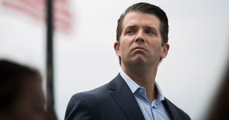 Donald Trump Jr. slams celebs arrested in admissions scandal, goes silent when asked about his own college admissions